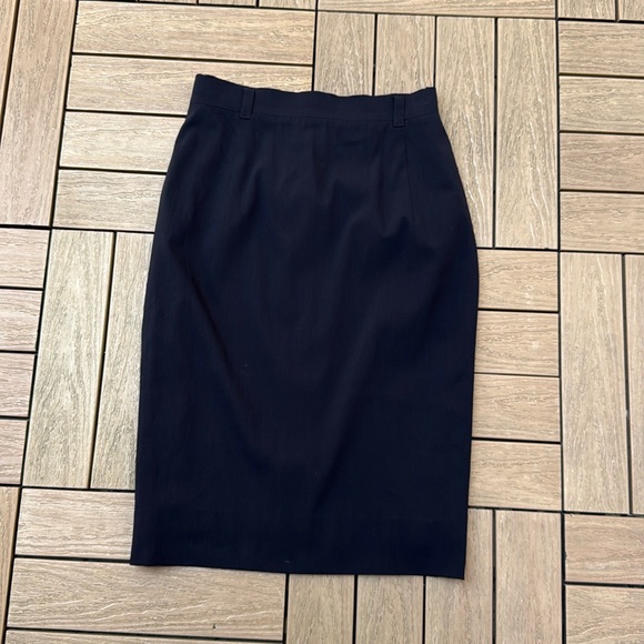 Jill Sander black mini pencil skirt - Picture 5 of 6